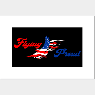 Flying Proud Posters and Art